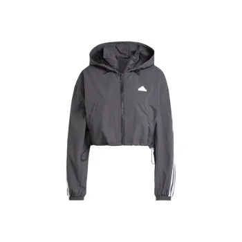 Adidas Future Icons 3 STRIPES WIND.RDY JACKET Jackets & Coats Women's Black/White