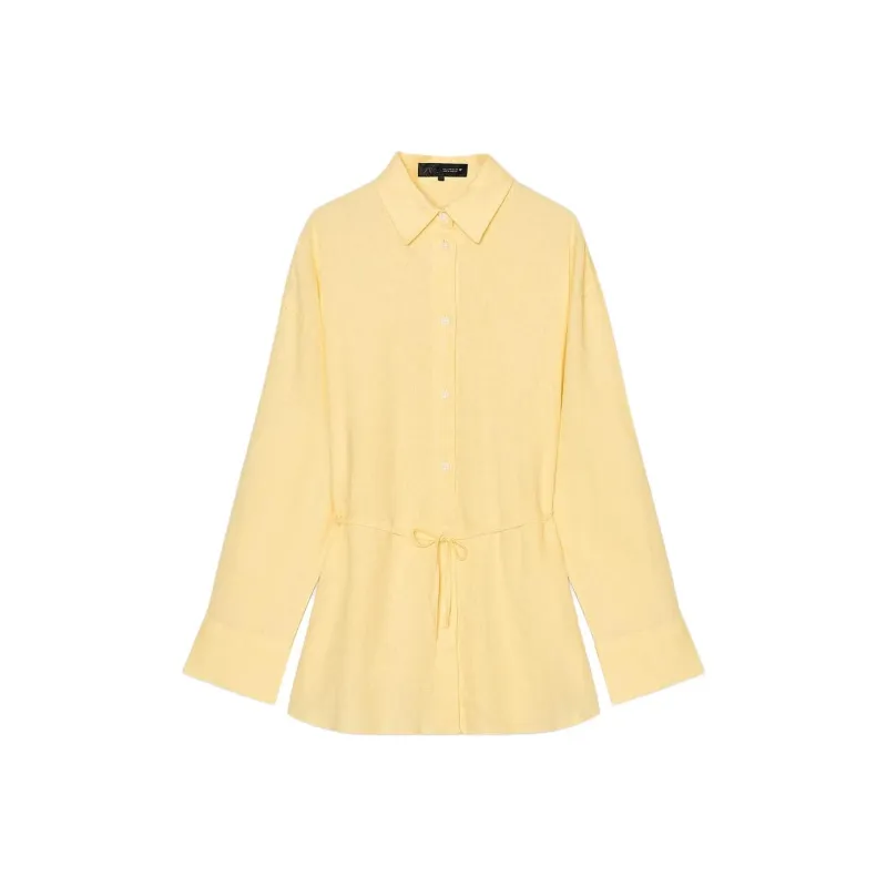 ZARA Shirts Women's Yellow-0