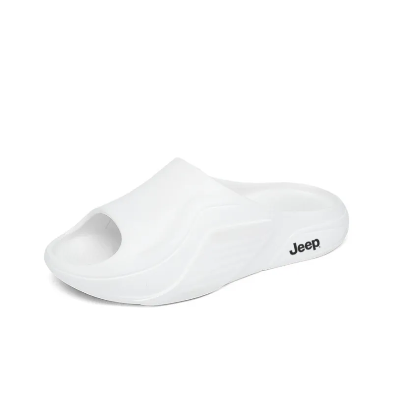 Jeep Slide Slippers Men Black-4