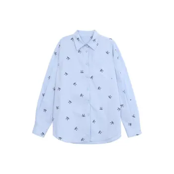 PLAY BUSH Shirts Women's Blue