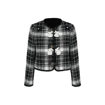 CHICCO MAO Jackets Coats Women's Black