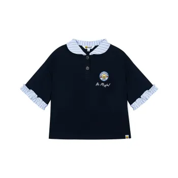 B.Duck Polo Shirt Women's Navy Blue