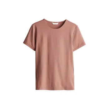 H&M T Shirts Women's Gray Pink