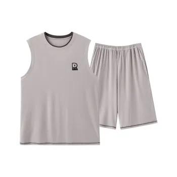 XISHE Pajama Set Women's Light Gray