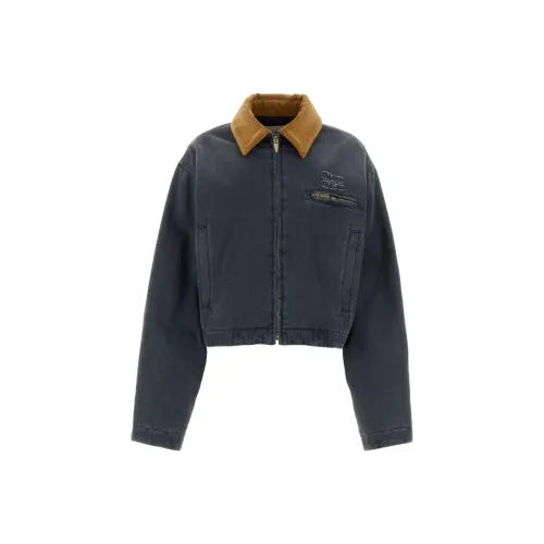 MIU MIU Jackets Coats Women's Dark Blue