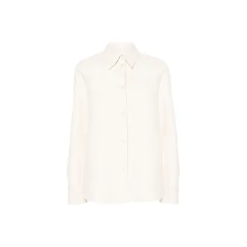 JIL SANDER Curved Hem Poplin Shirt