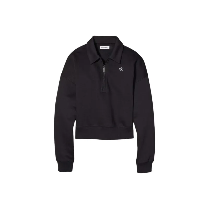 CALVIN KLEIN Polo Shirt Women's Black-0