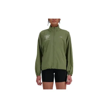New Balance United Airlines Nyc Half Athletics Packable Jacket Jackets Coats Women's Green