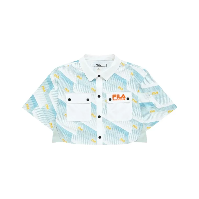 FILA x White Mountaineering Shirt Women's Filter Gray-0