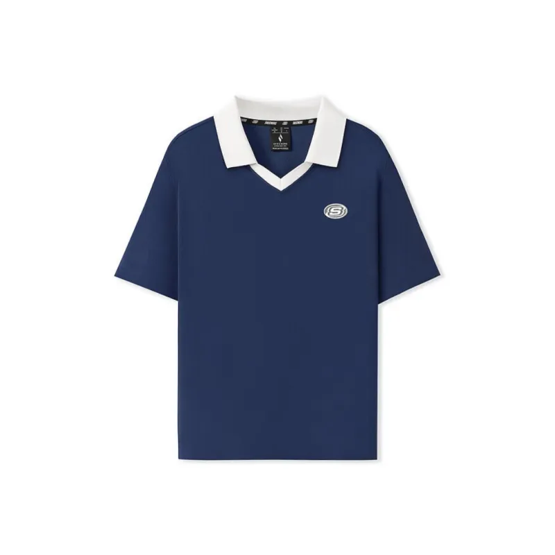 Skechers Sports Alliance Series Polo Shirt Women's Marine Blue 00DU-0