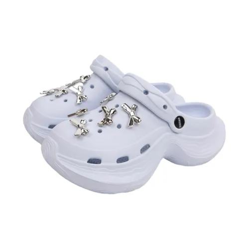 Thin Strips Slippers Women's, Blue