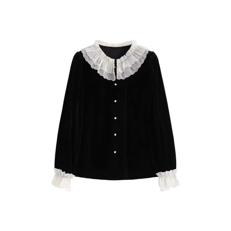 Shirts Women's Black-0