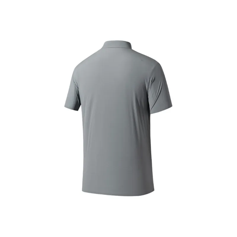 Anta Champion All Weather Series Polo Shirt Men's Monet Gray-1