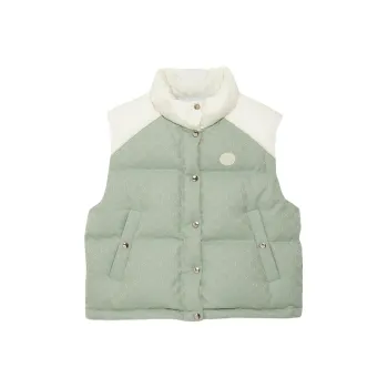 GUCCI Monogrammed Button Up Padded Vest