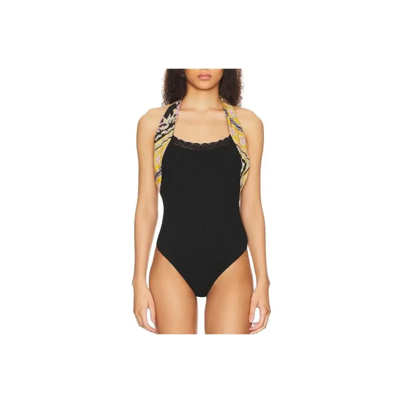 FREE PEOPLE SS24 Bodysuits Women's Black-0