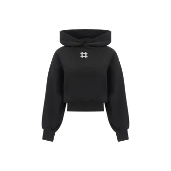 AMIRI Long-Sleeved Cropped Sweatshirt
