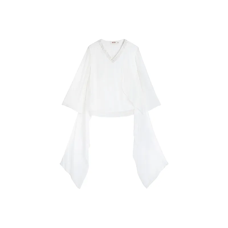 A LIFE ON THE LEFT Shirt Women's Ecru-0