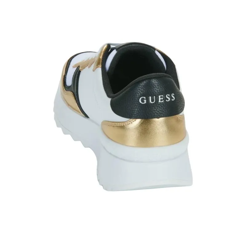 GUESS Abrasion Resistant Low Top Casual Shoes Women's White-3