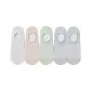 [5 Pack, Mesh Breathable]White+Mist Pink+Mint Green+Monet Purple+Light Gray