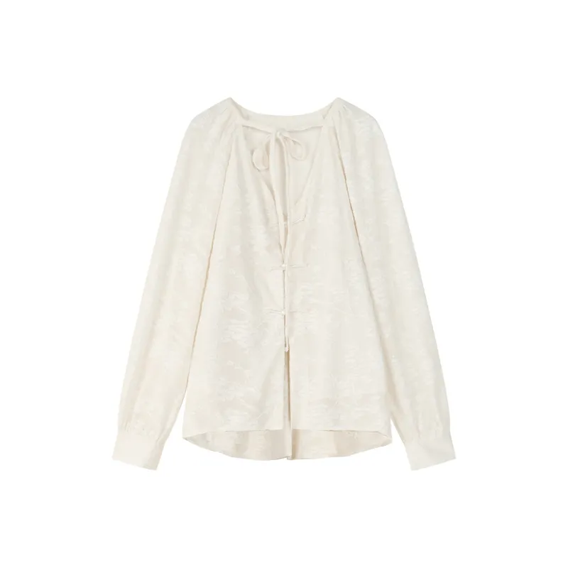 THE SEA LIFE Shirt Women's Almond White-0