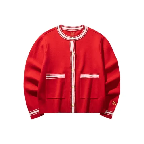 ANTA Knitwear Women's Rich Red