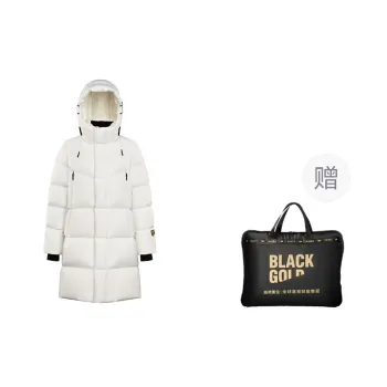 GOLDFARM Down Jacket Unisex Haute Couture Royal White