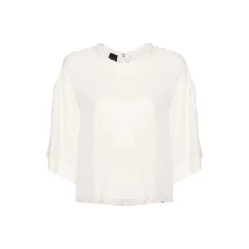 PINKO Boat neck Short sleeve Blouse