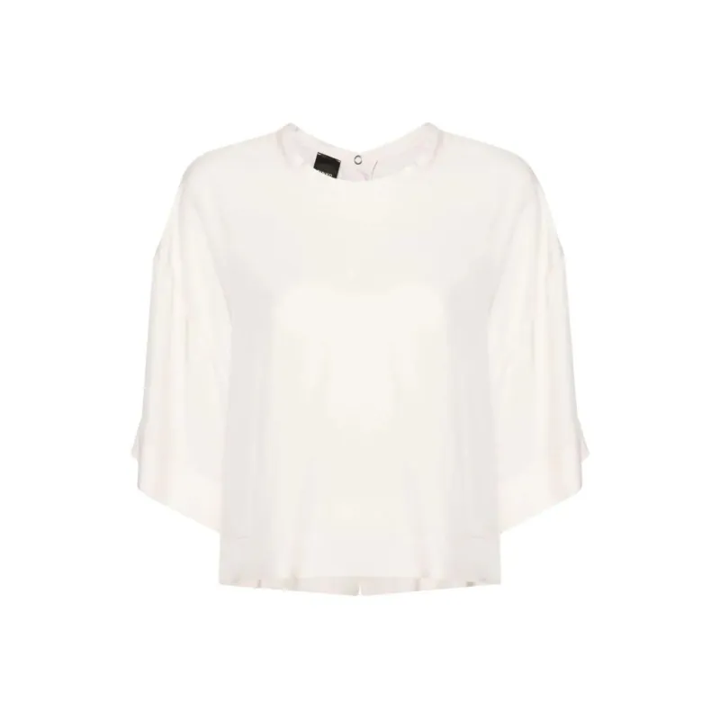 PINKO Boat neck Short sleeve Blouse-0