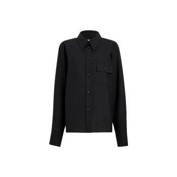 KHAITE Yatty Long Sleeved Button Up Top
