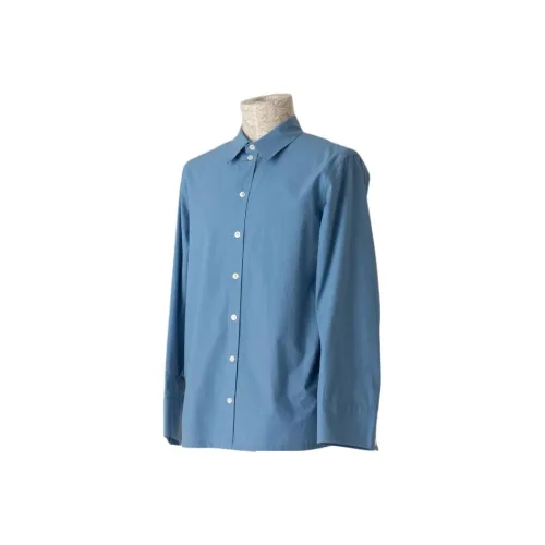 Christopher Nemeth SS25 Shirt Men's Gray Blue