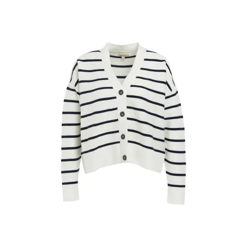 BARBOUR Mariner Cardigan Knitwear Women's White