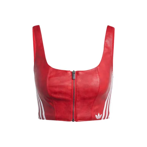 Adidas Originals Adilenium Season 3 Vintage Faux Leather Top