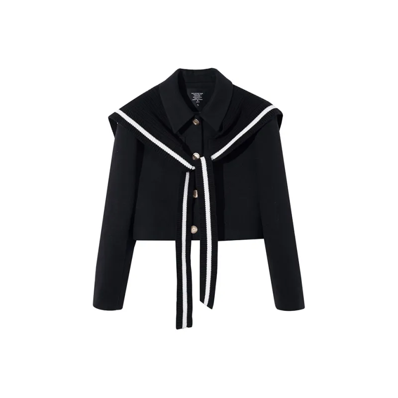 Ouyang Jackets Coats Women's Black-0