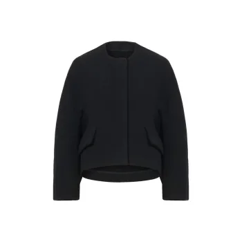 PROENZA SCHOULER Melton Wool Boxy Jacket