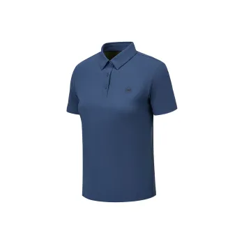 Skechers Sports Life Collection Polo Shirt Women's Deep Sea Blue
