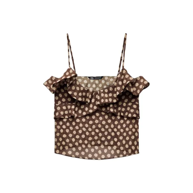 ZARA Camisole Women's Polka Dot-0