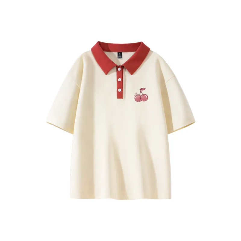 Cotton Polo Shirts Women's-1
