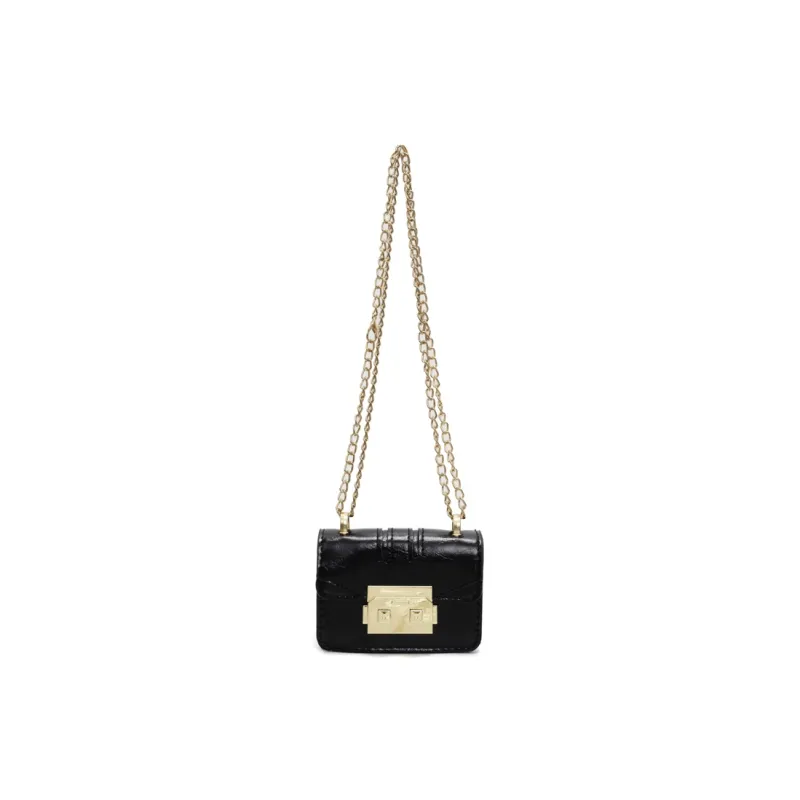 SEVENMOONS PU Shoulder Bag Regular Women's Ecru/Black/Green/Blue/Pink-3