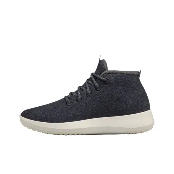 Allbirds Wool Runner High Top Casual Shoes Men's Black