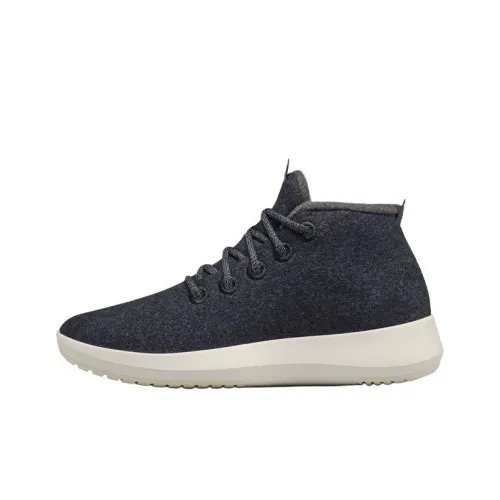Allbirds Wool Runner High Top Casual Shoes Men's Black