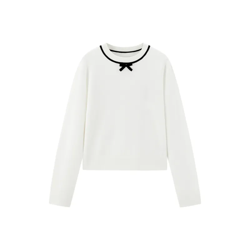 LEDIN Knitwear Women's Snow White-0