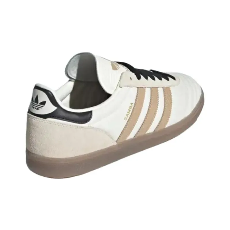 Adidas Originals Samba JP Low Top Skateboard Shoes Unisex Ecru-3