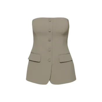 ARITZIA Babaton Insider Tube Top Strapless Top Women's Felted Taupe