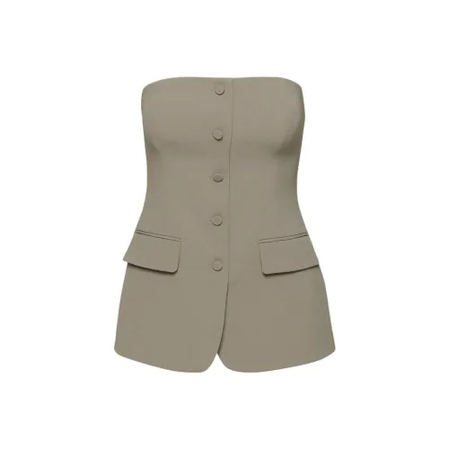 ARITZIA Babaton Insider Tube Top Strapless Top Women's Felted Taupe