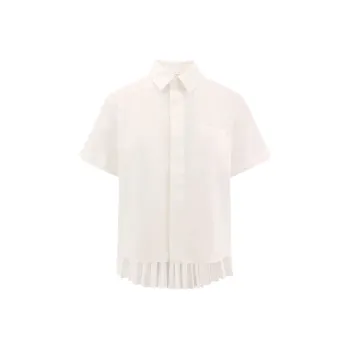 Sacai Poplin Shirt 'Off White'