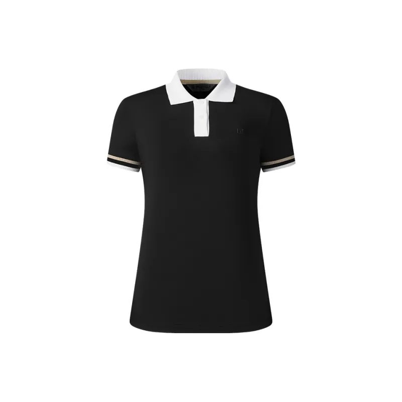 FILA Golf Series Polo Shirt Women's Pitch Black-0