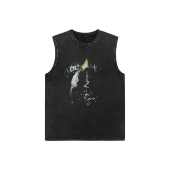 TONYBEAR Tank Tops Men Gray