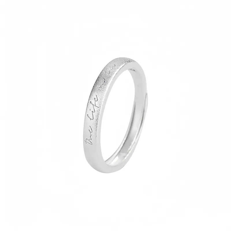 Zocai S999 Fine Silver Rings Unisex-9