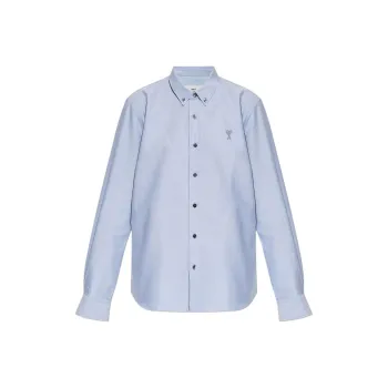 AMIPARIS Paris Ami De Coeur Logo Embroidered Shirt