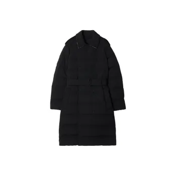 Burberry Belted Waist Mid Length Puffer Coat